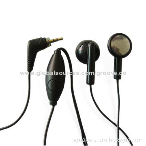 Portable Wired Handsfree Kits with On/Off Button, Various Colors are Available